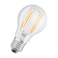 Osram Superstar átlátszó üveg búra/8,5W/1055lm/4000K/E27  szabályozható LED körte izzó