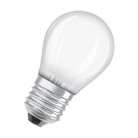 Osram Star opál üveg búra/4W/470lm/4000K/E27 LED kisgömb izzó