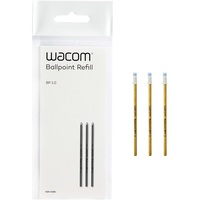 Wacom (Intuos Pro/Ballpoint Pen/Spark Pen) Ballpoint 1.0 Refill 3db-os fekete tinta szett