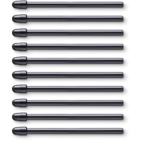 Wacom ACK22211 (Intuos Pro/Cintiq/Cintiq Pro/MobilStudio Pro/Pro Pen2/3D/Slim) Standard 10db-os fekete tollhegy szett