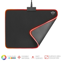 Trust GXT 762 Glide-Flex Illuminated flexible világító fekete gamer egérpad Trust GXT 762 Glide-Flex Illuminated flexible világító fekete gamer egérpad