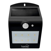 Home FLP 2/BK SOLAR napelemes fekete LED reflektor mozgásérzékelővel