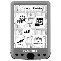 Navon BigBook Backlight 6" 8GB E-book olvasó