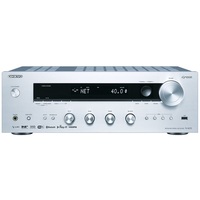 Onkyo TX-8270 ezüst hálózati sztereó rádióerősítő