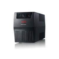 AEG Protect Alpha 450VA 4xIEC C13 VI line interaktív szünetmentes tápegység C13-Schuko adapterrel