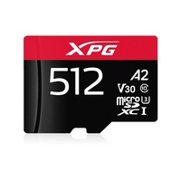 ADATA 128GB SD micro XPG (SDXC Class 10 UHS-I) (AUSDX128GUI3XPGA2-R) gamer memória kártya