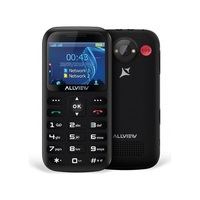 Allview D2 Senior 2,8" 2G Dual SIM fekete mobiltelefon