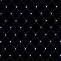 Home KLN 400C/WH 6x4m fehér/kültéri 400 LED világító háló