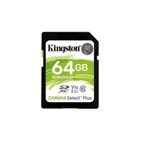 Kingston 64GB SD Canvas Select Plus (SDXC Class 10 UHS-I U1) (SDS2/64GB) memóriakártya