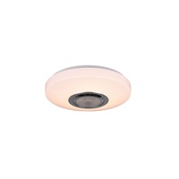 TRIO R69021101 Maia 33cm átmérő mennyezeti lámpa, BT hangszóróval, távirányítóval