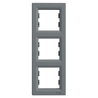 Schneider EPH5810362 ASFORA függőleges acél hármas keret