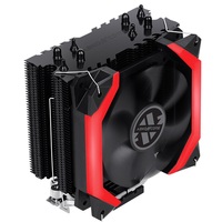 ABKONCORE COOLSTORM SPIDER 123x73x156,5mm 800-2000RPM (Intel,AMD) piros processzorhűtő