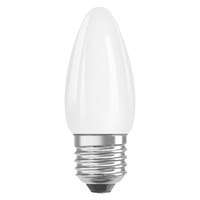 Osram Superstar opál üveg búra/4,5W/470lm/2700K/E27  szabályozható LED gyertya izzó