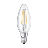 Osram Value átlátszó üveg búra/4W/470lm/2700K/E14 LED gyertya izzó