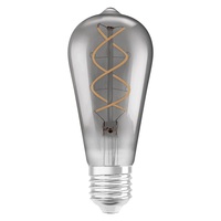 Osram Vintage átlátszó üveg búra/5W/140lm/1800K/E27 LED Edison körte izzó