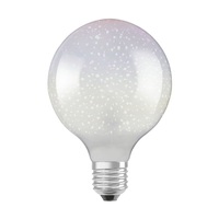 Osram Star+ Universe üveg búra/3W/70lm/2700K/E27 színjátszó LED gömb izzó