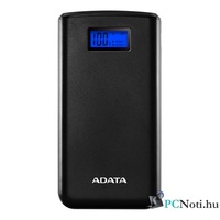 ADATA S20000D 20000mAh fekete power bank