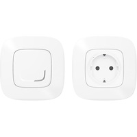 Legrand 752554 Valena Allure Netatmo fehér Párosított szett: 1 intelligens csatlakozóaljzat + 1 vezeték nélküli kapcsoló