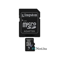 Kingston 8GB SD micro (SDHC Class 4) (SDC4/8GB) memória kártya adapterrel