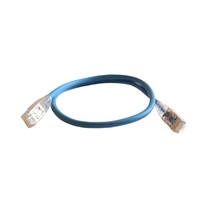 Legrand 051540 RJ45-RJ45 Cat6 árnyékolt (F/UTP) LSZH (LSOH) 0,5 méter kék d: 4,2mm AWG28 LCS3 patch kábel