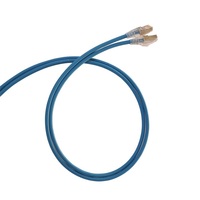Legrand 051543 RJ45-RJ45 Cat6 árnyékolt (F/UTP) LSZH (LSOH) 3 méter kék d: 4,2mm AWG28 LCS3 patch kábel