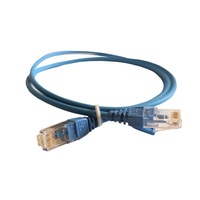 Legrand 051546 RJ45-RJ45 Cat6 árnyékolatlan (U/UTP) LSZH (LSOH) 1 méter kék d: 5,2mm AWG24 LCS3 patch kábel