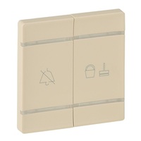 Legrand 754931 MyHome/Valena Life 67593 vezérlőhöz elefántcsont Ne zavarjanak/Takarítást kérek burkolatok