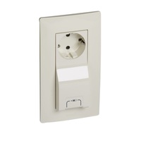 Legrand 764630 Niloé bézs 2P+F / USB kombinált csatlakozóaljzat