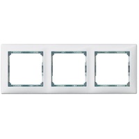 Legrand 774463 Valena vízszintes kristály 3-es keret