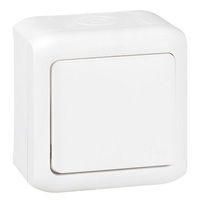 Legrand 782360 Forix 10 AX - 250 V fehér IP44 falon kívüli egypolusú kapcsoló