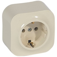 Legrand 782441 Forix 16 A/gyermekvédelem nélkül/bézs IP20 fk 2P+F földelt csatlakozóaljzat