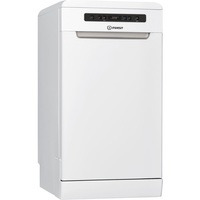 Indesit DSFO3T224C fehér, programok száma: 8, szabadonálló, 10 terítékes mosogatógép 