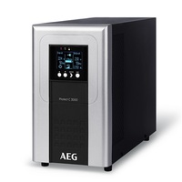AEG Protect C 1000VA 4xIEC C13 VFI online kettős konverziós külső akkumulátorokkal bővíthető szünetmentes tápegység
