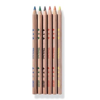 Herlitz Trilino vastag natúrfa 6db-os vegyes színű színes ceruza