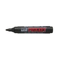 Uni PM-122 Prockey gömb hegyű fekete flipchart marker