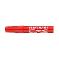 ICO Flipchart 11 piros marker