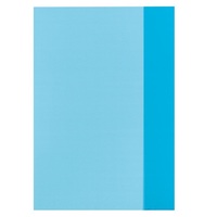 Herlitz A4 átlátszó kék füzetborító