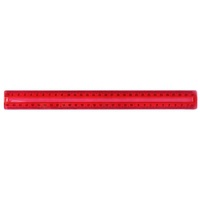 Sakota 30cm-es piros vonalzó