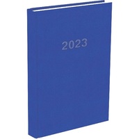 A5 2023-as napi beosztású kék határidőnapló