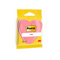 Post-it szív alakú öntapadós jegyzettömb