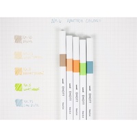 Uni Emott No.6 Nature Colors 5db-os vegyes színű tűfilc készlet
