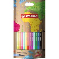 Stabilo mySTABILOdesign Pen 86 Mini 12db-os vegyes színű rostirón készlet