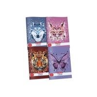 Herlitz Wild Animals A4 vonalas füzet