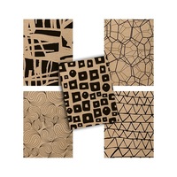 Pátria Design ECO Woodland A4 40lapos sima vegyes színű füzet