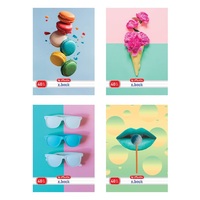 Herlitz Pastel A4 40lapos kockás füzet