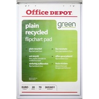 Office Depot/Viking 5 tömb újrahasznosított sima flipchart papír