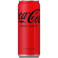 Coca-Cola Zero 0,33l dobozos üdítőital