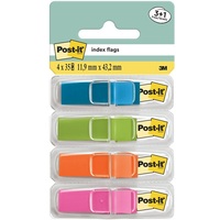 Post-it 683-4ABX 12×43mm 4×35db színes jelölőcímke