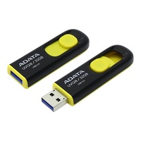 ADATA 32GB USB3.2 Fekete-Sárga (AUV128-32G-RBY) Flash Drive