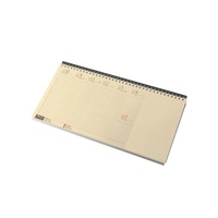 Realsystem 2026 7942-18 blokktömbös sárga papíros fekvő zöld asztali naptár Realsystem 2026 7942-18 blokktömbös sárga papíros fekvő zöld asztali naptár